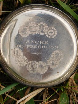 Starožitné stříbrné kapesní hodinky niello / tula - 12