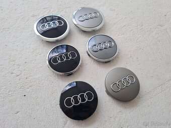 Stredové krytky - pukličky kolies AUDI. - 12