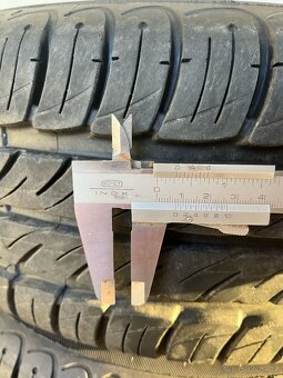 BBS 14" 4x108  Audi 80/90 - zánovní pneu  - 12