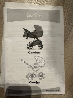 Kočárek Jasmine - stříbrná barva, krásný stav - 12