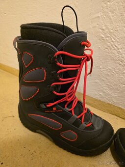 Snowboard set - prkno Killer loop+vázání Flow+boty Nidecker - 12