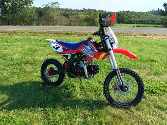 Pitbike By Apollo Jaguar 125cc 17/14 E-Start Červená - 12