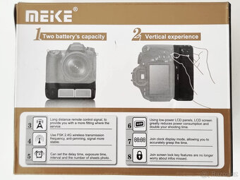 NIKON D750 (nová závěrka) + GRIP + příslušenství - 12