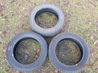 3x Zimní gumy KLEBER  195/50 R15  3x 5MM - 12