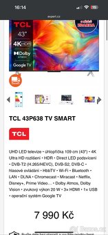 Televize TLC 43” - 12