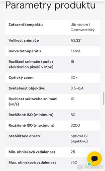 Foťák Sony Cyber-shot DSC HX90V - 12