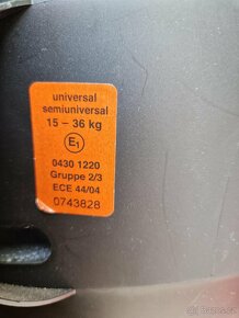 Autosedačka 3-12 let,15-36 kg Recaro Monza Nova ISOFIX,modra - 12