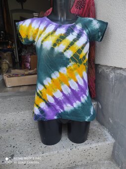 Batikované trika Indie dámské - 12