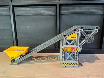 Playmobil 4038 a 4041 kolový nakladač a těžební dopravník - 12