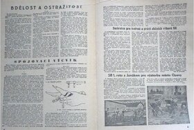 SVAZ BRANNOSTI - pamětní dýka a dokumenty 1945-1949 - 12