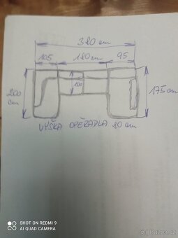 Velký rozkládací gauč - 12