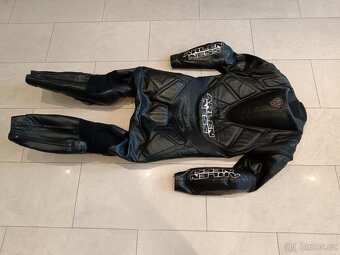 Arlen Ness Racing-Pánská kožená moto kombinéza, jednodíl - 12
