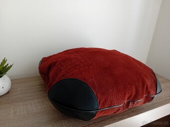 Genuine Leather Italy dámská velká hobo kabelka kožená - 12