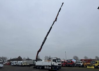 MAN TGS 26.400-6x2–Valník+HR-PALFINGER PK 27002 SH+Jib 25m - 12