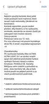 Kočárek 2v1 - 12