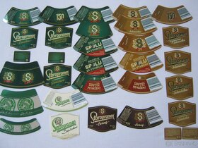 pivní etikety Praha Smíchov Staropramen sbírka 1050ks - 12