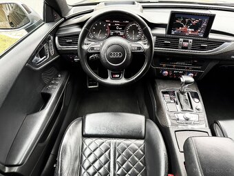 AUDI S7 4.0TFSI SPORTBACK V8T LED,QUATTRO,KŮŽE,HEAD-UP,DPH, - 12