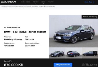BMW 540i xDrive G31, M-Paket, 132.000km, CZ původ, Praha - 12