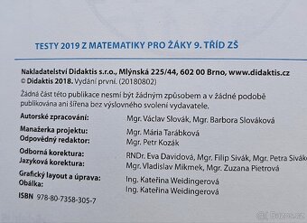 Prodám učebnice I pracovní sešity z ZŠ a SŠ - 12