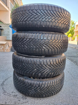 Alu kola 15" 5 x 112 ET 54, disk 6.5Jx15H2, ZIMNÍ PNEU - 12