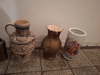 Staré porcelánové vazy dózy - 12