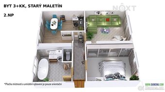 Prodej byt 3+kk, 56㎡ - 12