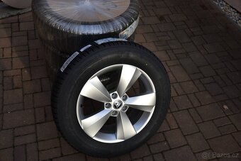 Š.Kodiaq,(2)/VW Tiguan-NOVÁ zimní orig.Alu sada -215/65R17. - 12
