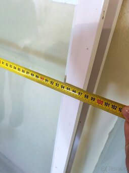 Zasklení na balkon – 3 posuvná skla + 3 matné tabule, nepošk - 12