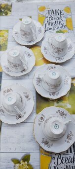 Mocca servis Karlovarský porcelán - 12