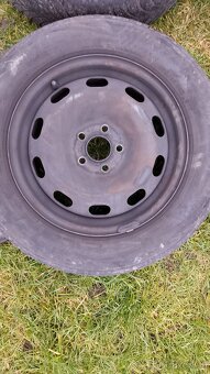 4x ORIGINÁLNÍ ocelové disky 5x100 R15 6J ET38 – VW/Škoda (TO - 12