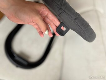 Stokke Steps Bouncer Herringbone Grey / Black Chassis - 12