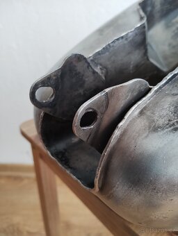 Originální nádrž jawa 250 nebo 350 v původním chromu - 12