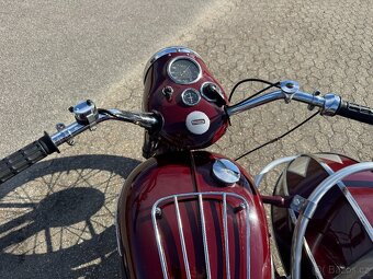 Triumph Speed Twin 500 OHV 1955 + sidecar - 12