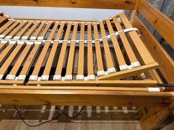 Zdravotní postel s elektrickým roštem a zdravotní matrací - 12