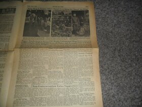 noviny válečné ruské/duben-květen 1945, anglické/září 1945 - 12