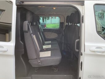 Ford Transit Custom 2.0TDCi 96kW LONG 6míst 2šoupačky ČR DPH - 12