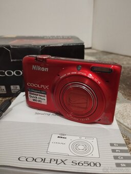Fotoaparát Nikon Coolpix S6500 - 12