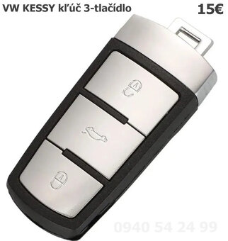 Obal kľúča VW SEAT ŠKODA - 12