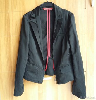 Elegantní dámské sako na zip. Vel. 36 - 12