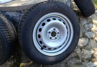 Prodám 4x pneu z Fiata Doblo - 195/65R15-91T-TL - 12