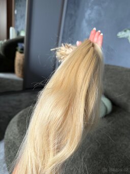 Luxusní, evropské vlasy na keratin - 12