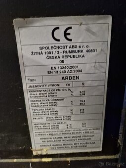 Krbová kamna ABX ARDEN + Kouřovod  - 12