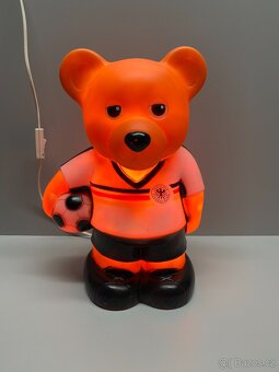 stará hračka dětská lampa retro fotbalová dětská lampička - 12