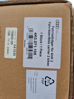 Nosič kol Audi pro dvě kola-nový-4K0.071.105 - 12