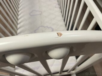 Dřevěná dětská postýlka Scarlett Atlanta - 12