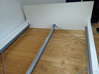 Rám postele malm ikea180200+matrace - 12