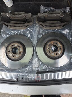 Brzdy brzdové třmeny brzdové kotouče Vw touareg CR7 MLB - 12