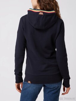 Černá mikina Ragwear s duhovou kapucí vel. S - 12