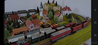 Železniční kolejiště NOCH HO 150x100CM - 12