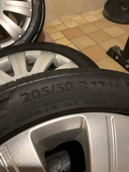Alu kola Škoda R17 5X112 LETNÍ PNEU 205/50 R17 FLASH - 12